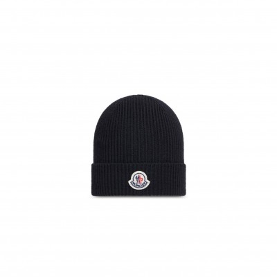 MONCLER LOGO COTTON BEANIE L10913B00022M1367999
